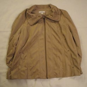 Faux Ultrasuede CJ Banks Jacket